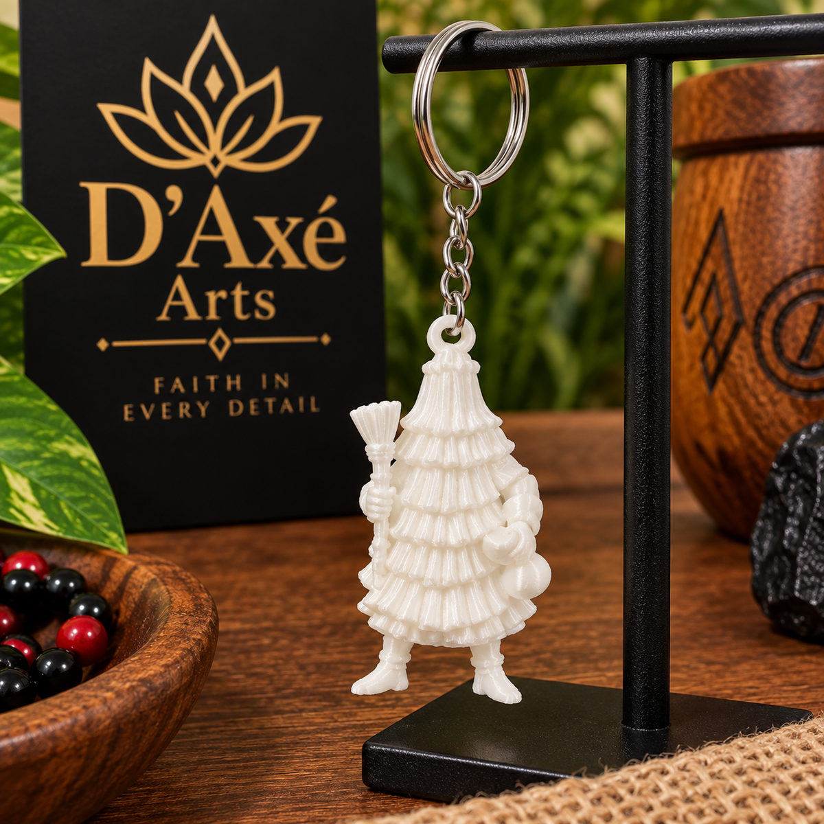 Obaluaê Keychain