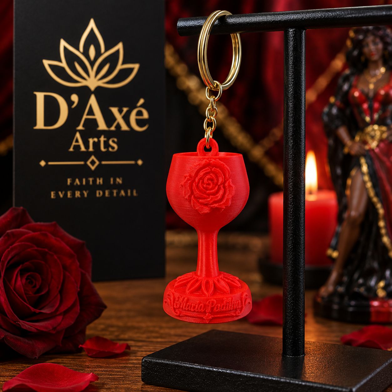 Maria Padilha Chalice Keychain